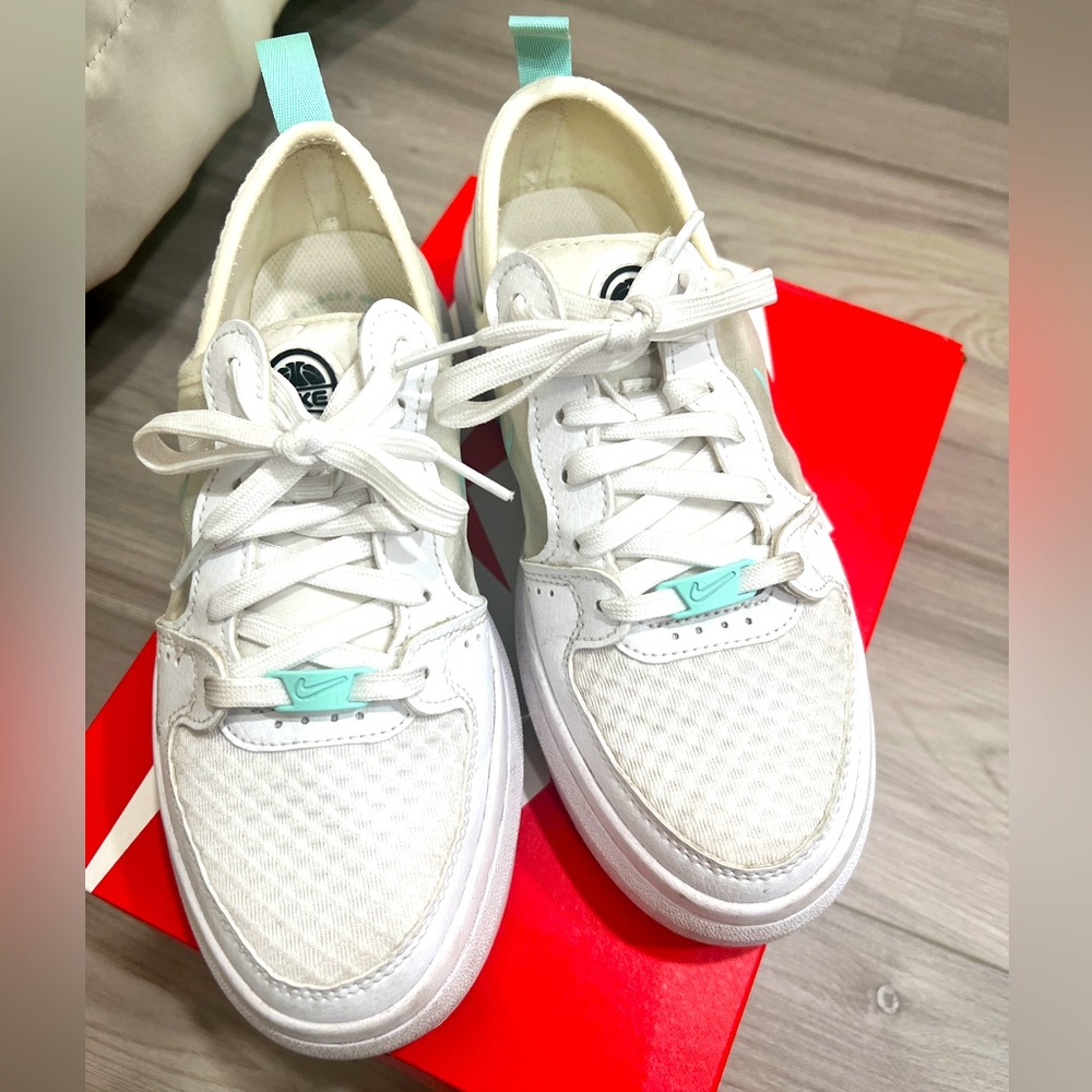 Tiffany Blue Nike Court Vision women shoes